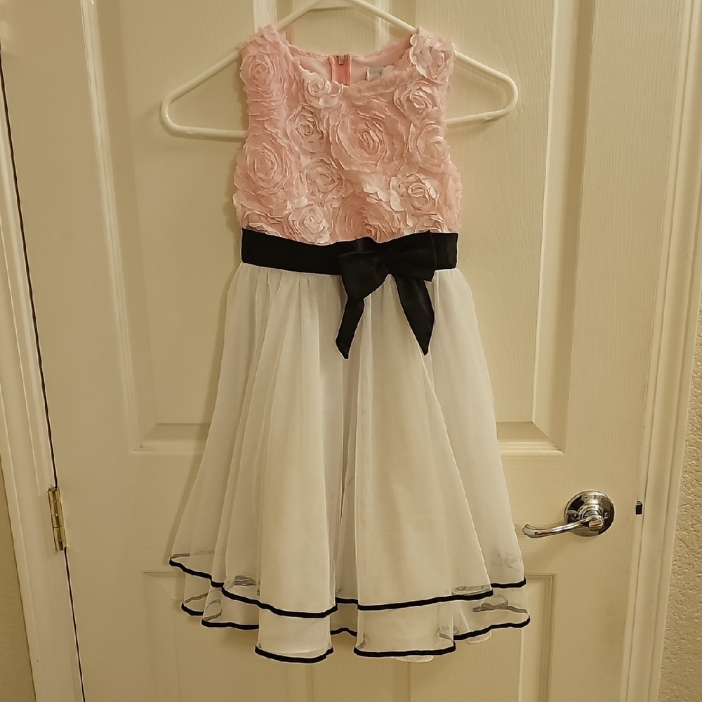 Rare Editions Girls Dress - Super Cute 🩷🖤